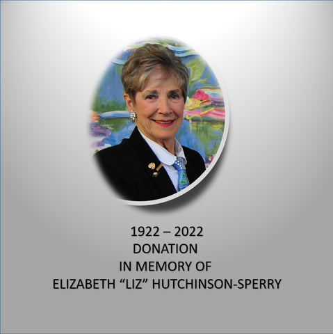 Donation in Memory of Elizabeth Hutchinson-Sperry